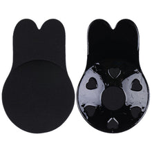 Load image into Gallery viewer, Women Push Up Bras For Self Adhesive Silicone Strapless Invisible Bra Reusable Sticky Breast Lift Up Tape Kawaii Rabbit Bra Pads
