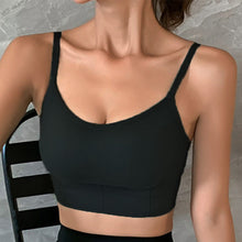 Load image into Gallery viewer, Women Tank Crop Top Seamless Underwear Female Crop Tops Sexy Lingerie Intimates With Removable Padded Camisole Femme Fashion