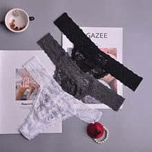 Load image into Gallery viewer, Christmas gift Cotton Snowflakes white Women's Sexy Thongs G-string Underwear Panties Briefs For Ladies T-back 1pcs/lot zhx13
