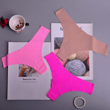 Load image into Gallery viewer, Christmas gift Cotton Snowflakes white Women's Sexy Thongs G-string Underwear Panties Briefs For Ladies T-back 1pcs/lot zhx13
