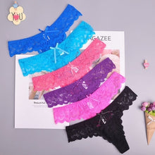 Load image into Gallery viewer, Christmas gift Cotton Snowflakes white Women's Sexy Thongs G-string Underwear Panties Briefs For Ladies T-back 1pcs/lot zhx13
