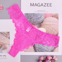 Load image into Gallery viewer, Christmas gift Cotton Snowflakes white Women's Sexy Thongs G-string Underwear Panties Briefs For Ladies T-back 1pcs/lot zhx13
