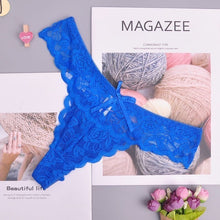 Load image into Gallery viewer, Christmas gift Cotton Snowflakes white Women's Sexy Thongs G-string Underwear Panties Briefs For Ladies T-back 1pcs/lot zhx13
