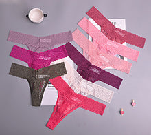 Load image into Gallery viewer, Christmas gift Cotton Snowflakes white Women's Sexy Thongs G-string Underwear Panties Briefs For Ladies T-back 1pcs/lot zhx13
