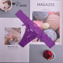 Load image into Gallery viewer, Hot Silk Sexy Women Thongs g string Seamless Panties Female Underwear Tanga Panties Low-Rise Lingerie Panty Intimates 1pcs ac125
