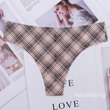 Load image into Gallery viewer, Hot Silk Sexy Women Thongs g string Seamless Panties Female Underwear Tanga Panties Low-Rise Lingerie Panty Intimates 1pcs ac125
